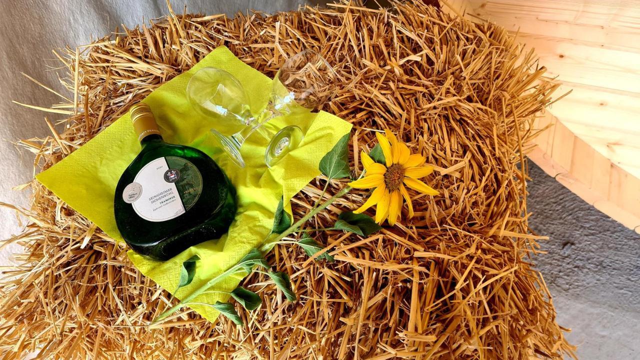 Schlaffass Mit Wellness In Alter Scheune Seinsheim المظهر الخارجي الصورة